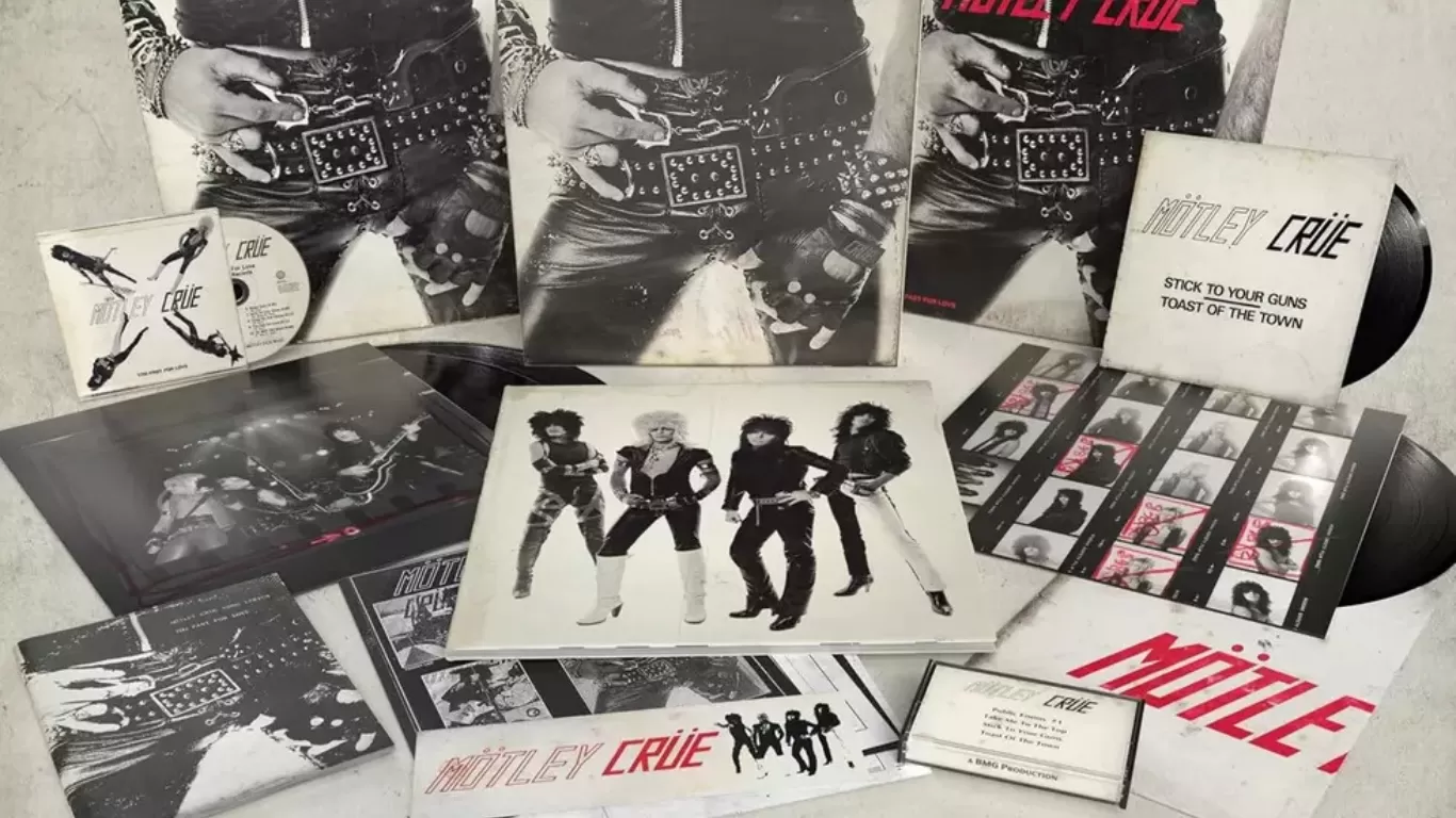 Mötley Crüe 45 años de too fast for love