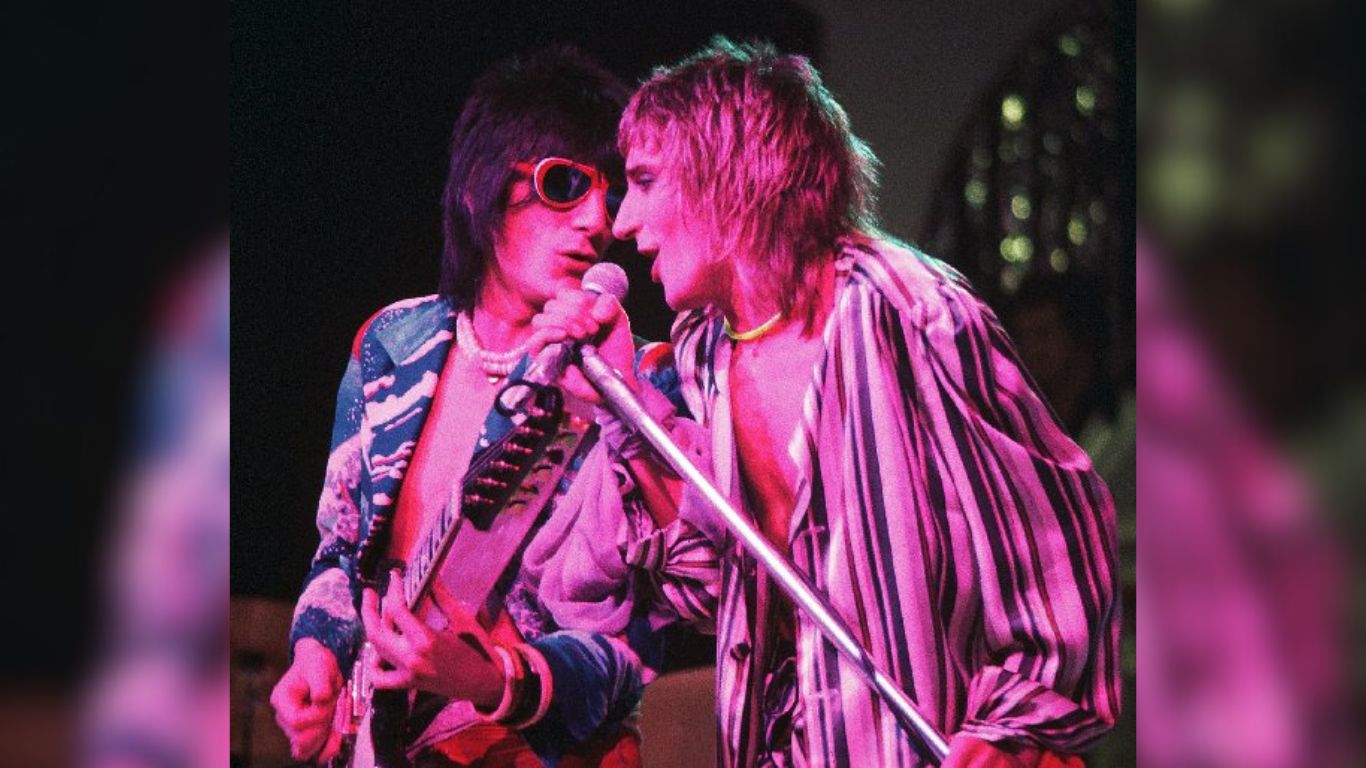 ¡Rod Stewart volvió a tocar junto a Ron Wood!