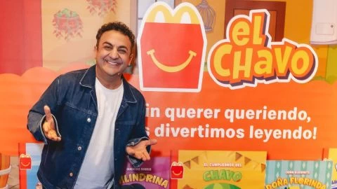 McDonald's llevó a El Chavo y la lectura a la 50° Feria Internacional del Libro de Buenos Aires