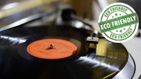 Atención melómanos: se vienen los vinilos eco-friendly