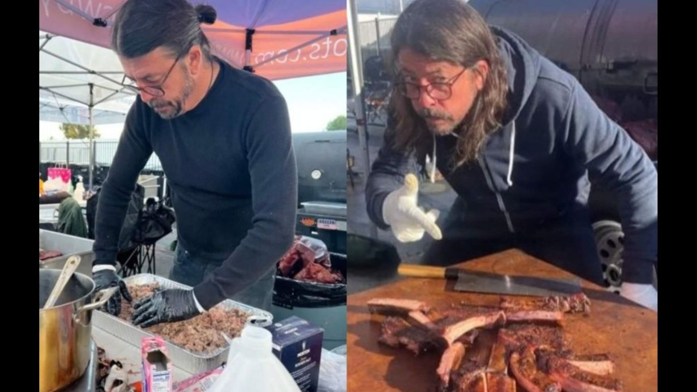 Dave Grohl recibe un premio por “buen tipo”