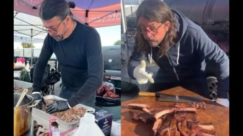 Dave Grohl recibe un premio por “buen tipo”