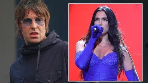 Liam Gallagher le responde a Dua Lipa