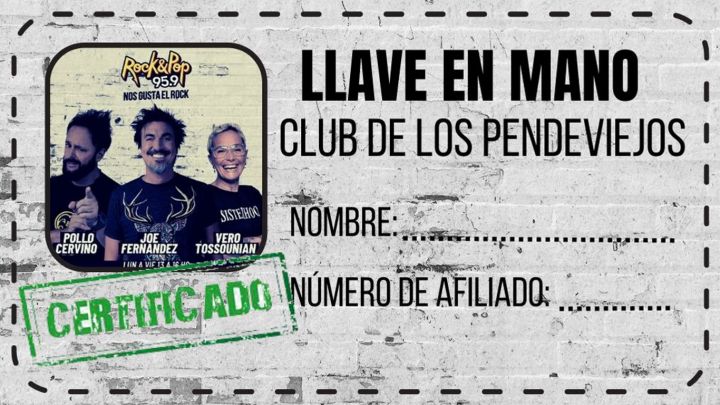 CLUB DE LOS PENDEVIEJOS: De Adrián Suar a Fernando “Pato” Galmarini