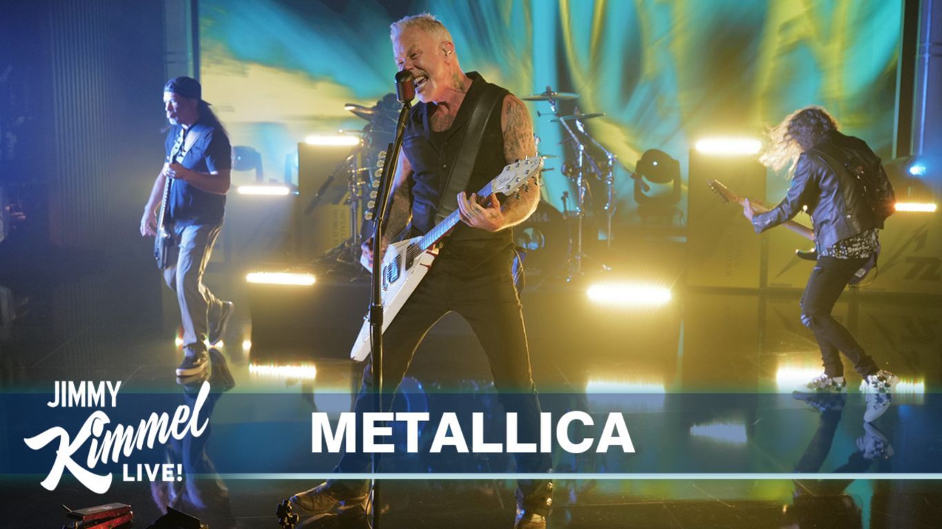 Metallica: Entrevista y show en el programa de Jimmy Kimmel