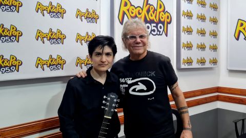 Momento Beatle con Estef Lennon