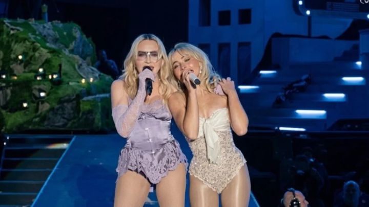 Madonna se metió en el show de Sabrina Carpenter en Coachella y cantaron juntas