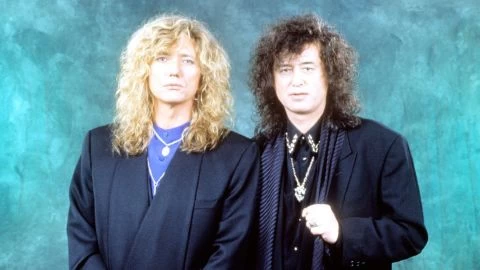 David Coverdale quiere relanzar su disco con Jimmy Page