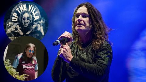 Mirá el homenaje del Aston Villa a Ozzy Osbourne en Birmingham
