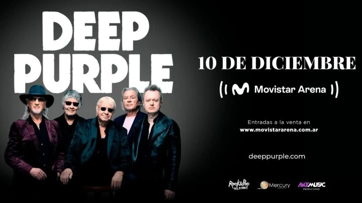 Deep Purple vuelve a la Argentina: arrancó la venta de entradas