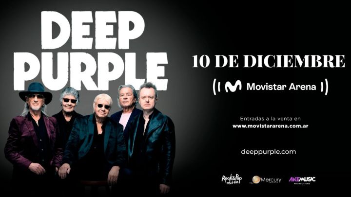 Deep Purple vuelve a la Argentina: arranc&oacute; la venta de entradas