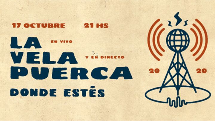 La Vela Puerca anuncia su primer show por streaming