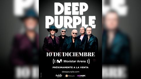 &iexcl;Notici&oacute;n! Deep Purple vuelve a la Argentina