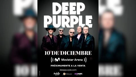 ¡Notición! Deep Purple vuelve a la Argentina