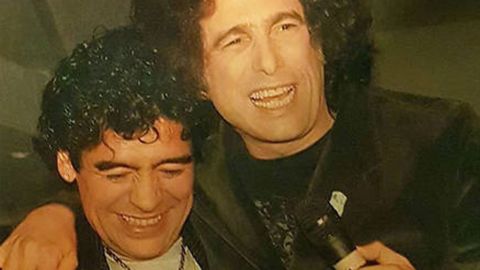 La canción inédita que Andrés Calamaro quería que cante Diego Maradona