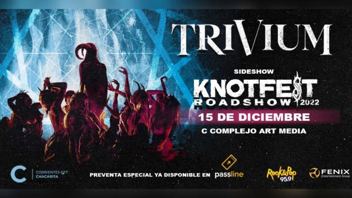 Trivium se suma al Knotfest Roadshow