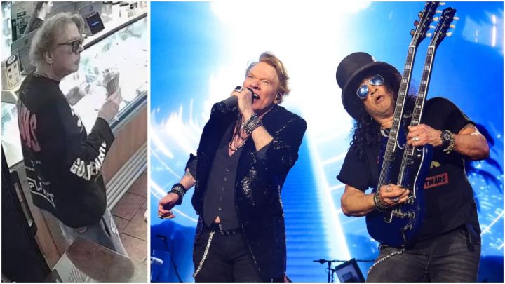 Axl Rose también toma helado
