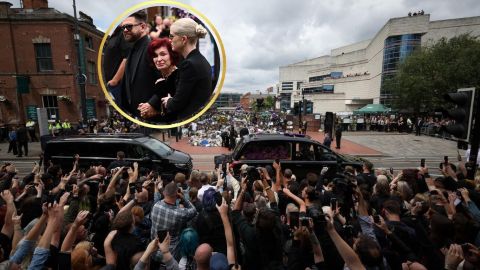 Una multitud despidió a Ozzy Osbourne en Birmingham
