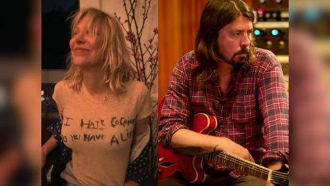 Courtney Love le pidió a Dave Grohl que "se haga hombre" y terminen su pelea pública