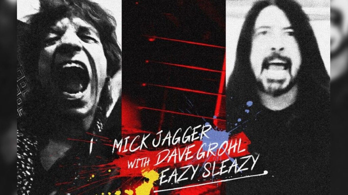 Mick Jagger publicó un tema junto a Dave Grohl