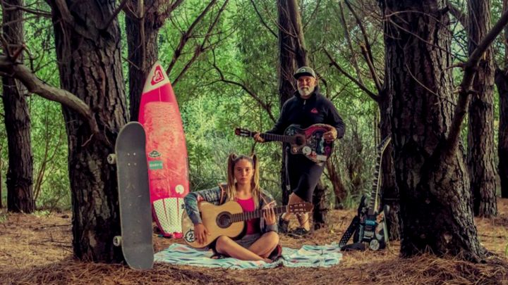 Flavio y Coco Cianciarulo: entre la música y el surf