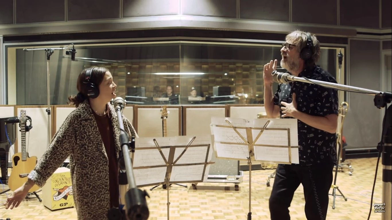 Los Autenticos Decadentes junto a Natalia Lafourcade - FM Rock & Pop 95.9