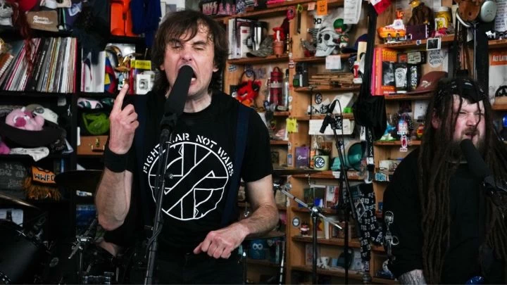 Napalm Death descontroló el Tiny Desk