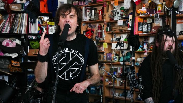 Napalm Death descontrol&oacute; el Tiny Desk