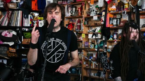 Napalm Death descontroló el Tiny Desk