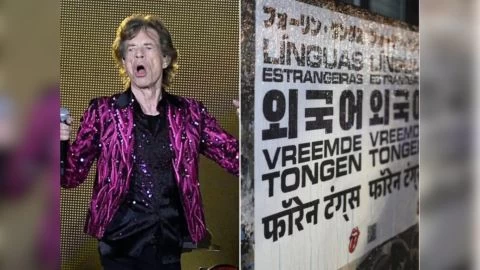 Los Rolling Stones confirmaron el título de su nuevo disco con carteles en todo el mundo