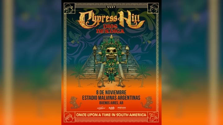 &iexcl;Bomba confirmada! Cypress Hill regresa a la Argentina