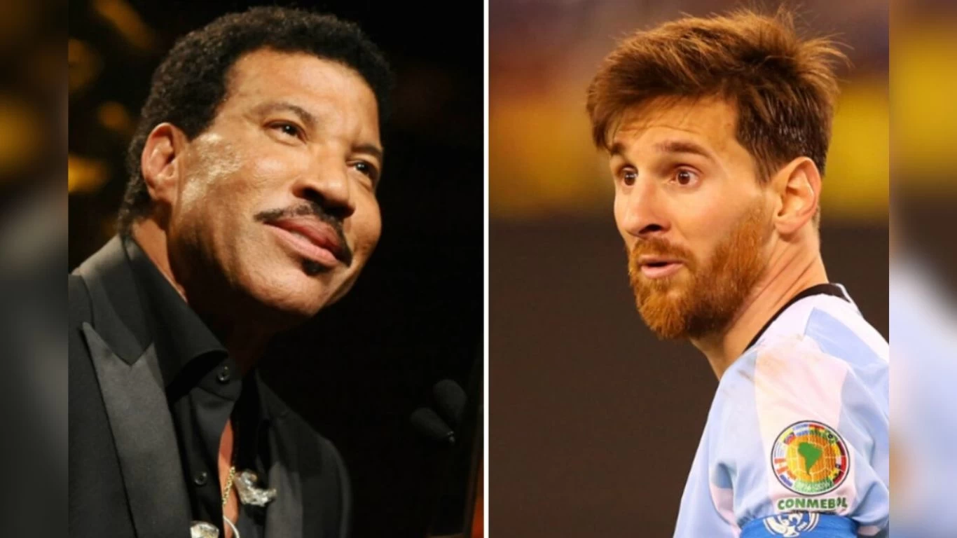 El encuentro entre Lionel Messi y Lionel Richie