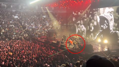 Tom Morello fue arrojado del escenario por la seguridad de su propio concierto