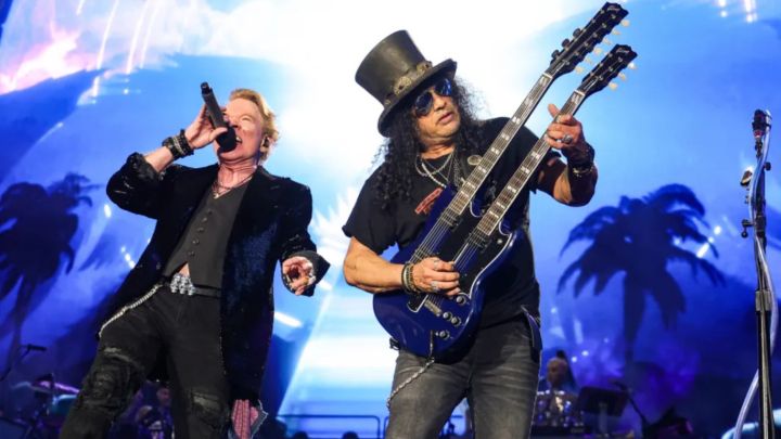 Guns N' Roses tocó en vivo por primera vez un tema de los Sex Pistols