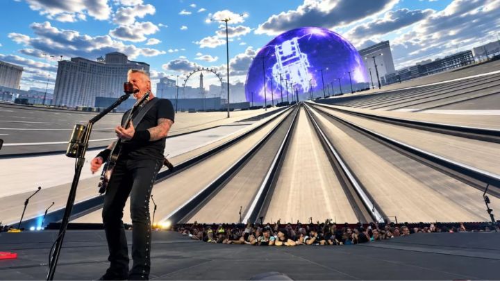 Metallica arrancó su residencia en The Sphere de Las Vegas