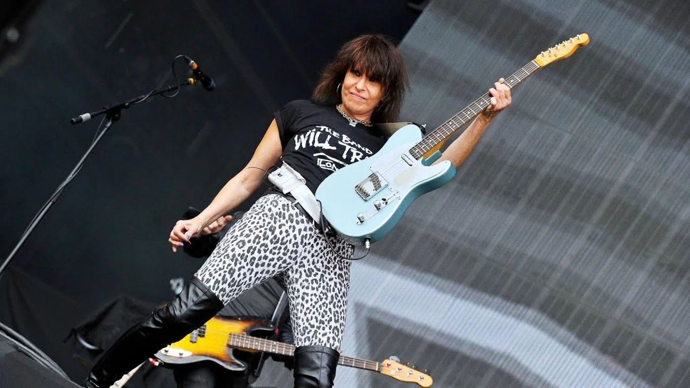 Chrissie Hynde lanzó su propia guitarra