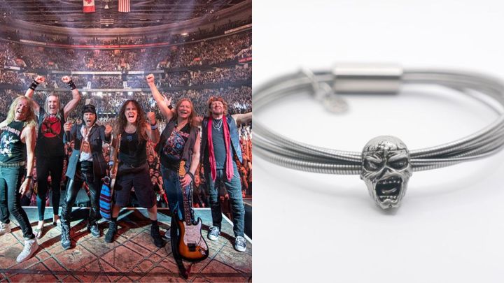 ¿Con qué está hecho el nuevo merchandising de Iron Maiden?