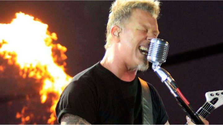 James Hetfield llamó a la fan brasileña que dio a luz en pleno show de Metallica