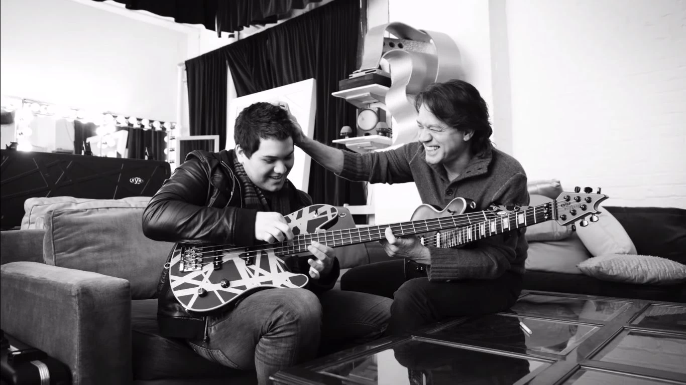 Eddie Van Halen, homenajeado por su hijo