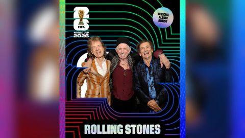 The Rolling Stones presentes en el &aacute;lbum oficial del Mundial 2026