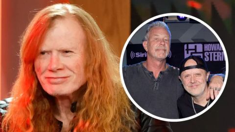 Dave Mustaine admiti&oacute; lo &uacute;nico que extra&ntilde;a de su etapa en Metallica