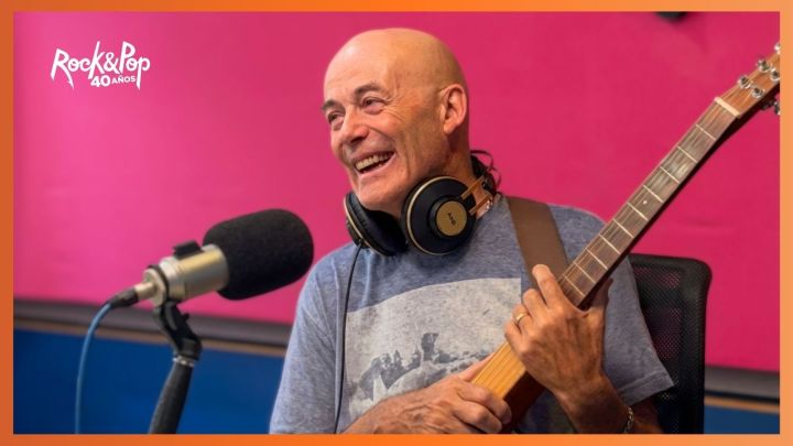 JAF en Rock &amp; Pop: &ldquo;No te tiene que importar c&oacute;mo cant&aacute;s, sino lo que cant&aacute;s&rdquo;