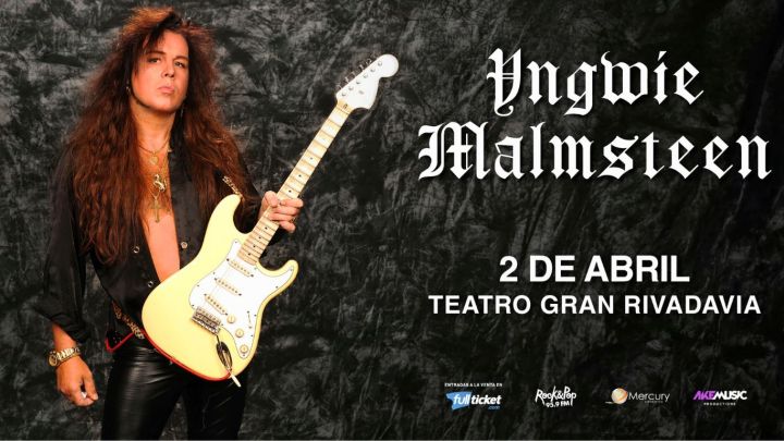 [SORTEO] Yngwie Malmsteen vuelve a Buenos Aires y vos podés estar ahí