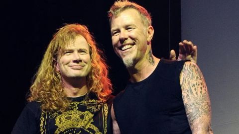 Dave Mustaine recordó el apoyo de James Hetfield durante su lucha contra el cáncer