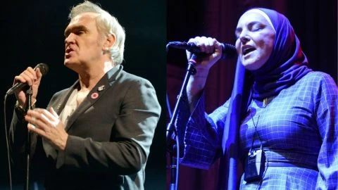 Morrissey arremetió contra la industria musical tras la muerte de Sinead O´Connor