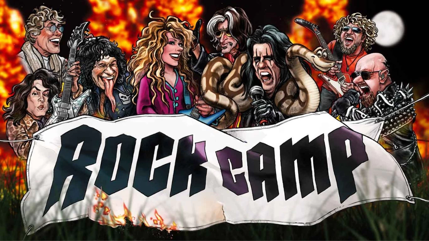 A lo Simpsons: El campamento de Rock&Roll en Los Ángeles