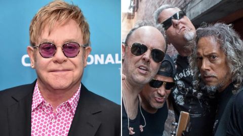 Metallica será parte de un concierto en homenaje a Elton John