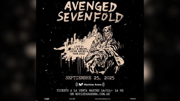 Avenged Sevenfold en Argentina: ¡Entradas sold out!