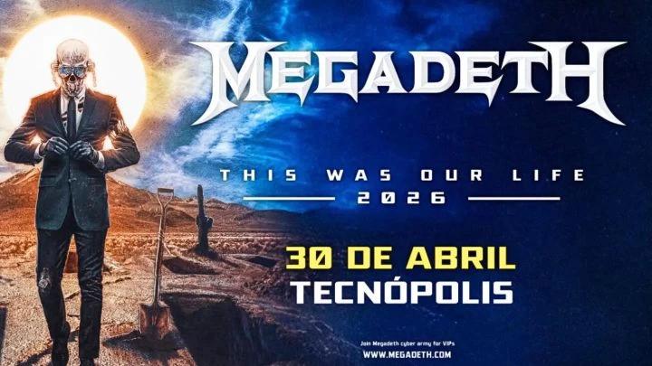 [SORTEO] Se viene Megadeth en Argentina: la despedida est&aacute; cada vez m&aacute;s cerca