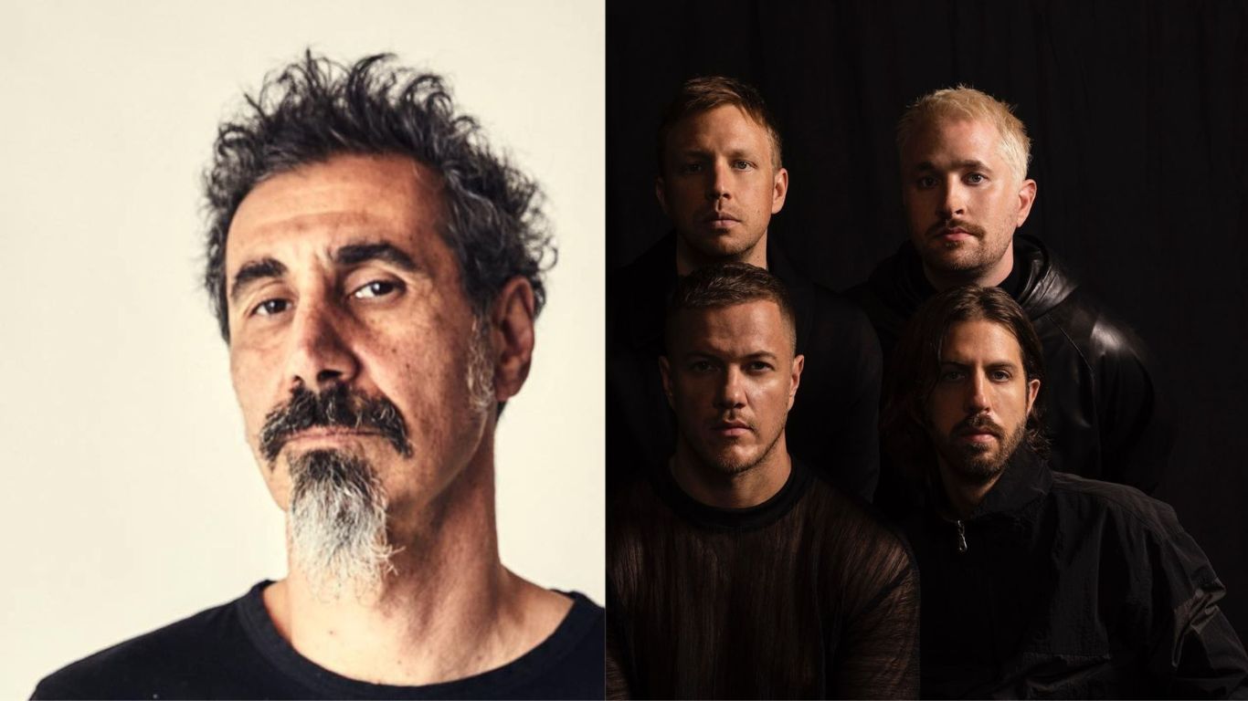 Serj Tankian lapidario con Imagine Dragons